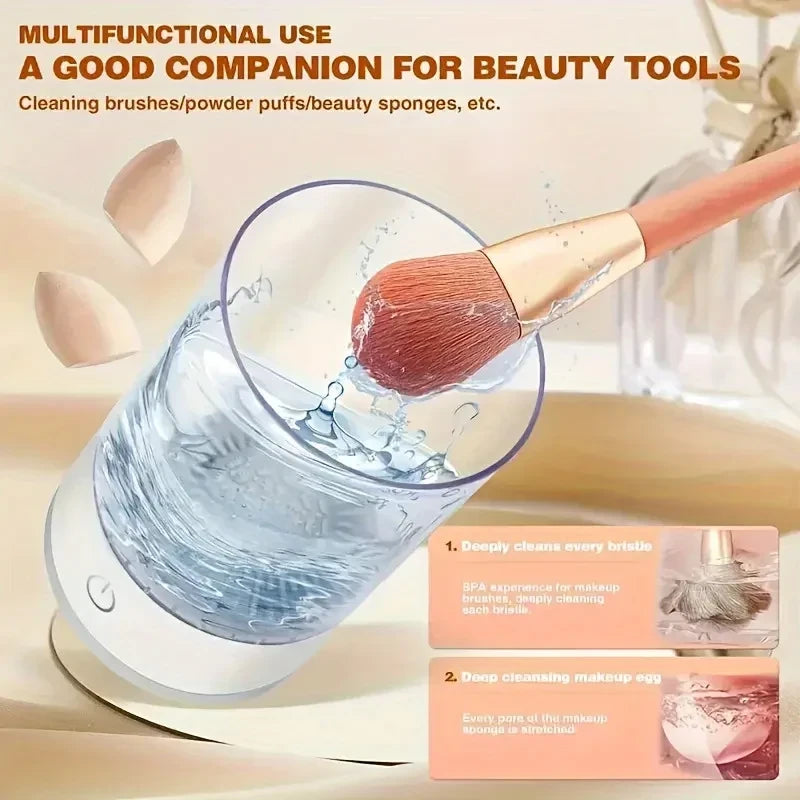 USB Makeup Brush Cleaner Dryer
