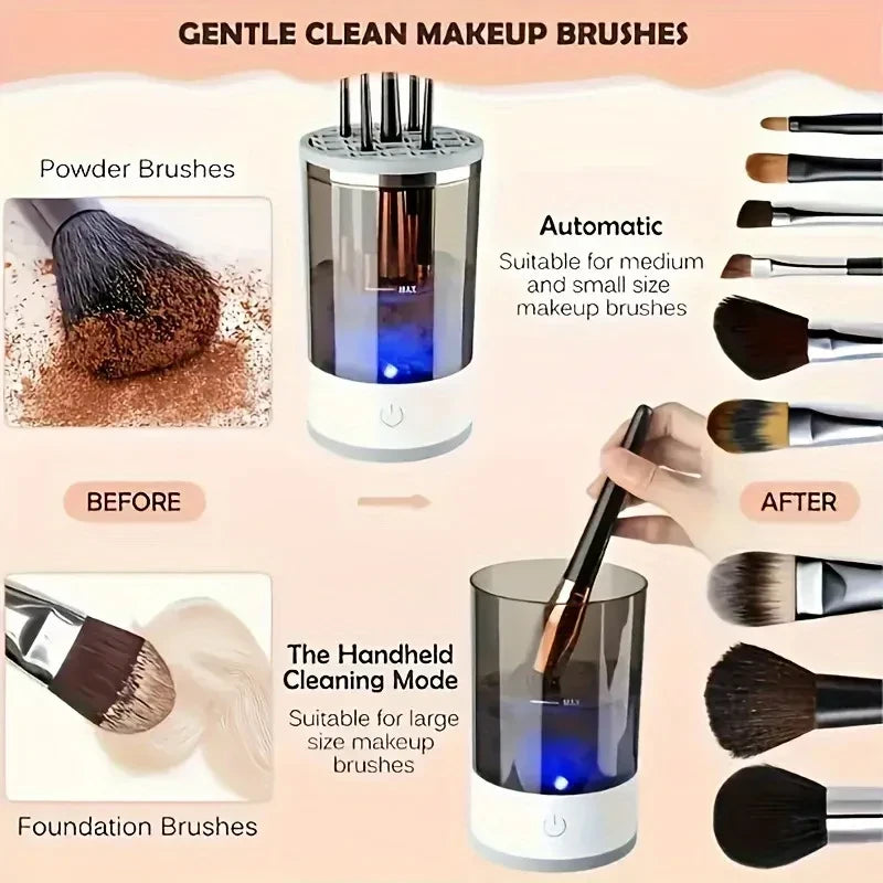 USB Makeup Brush Cleaner Dryer